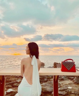 Đầm maxi cổ yếm hở lưng 3 màu