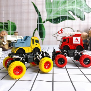 🚨Đồ Chơi Xe Ô Tô Đà Vỏ Kim Loại Siêu Bền, Xe địa hình, Xe Cứu Hoả, Xe Quán Tính