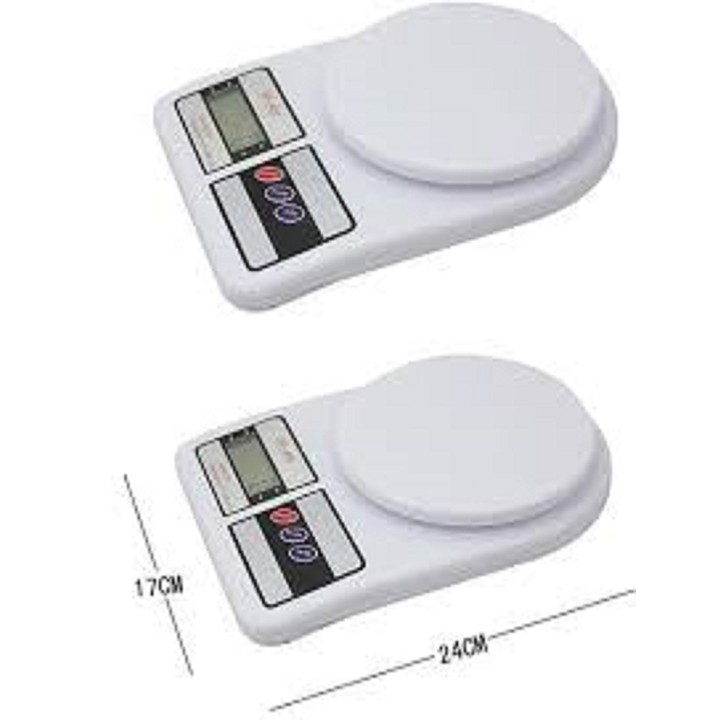 CÂN ĐIỆN TỬ ĐỂ BÀN KITCHEN SCALE MAX  7KG