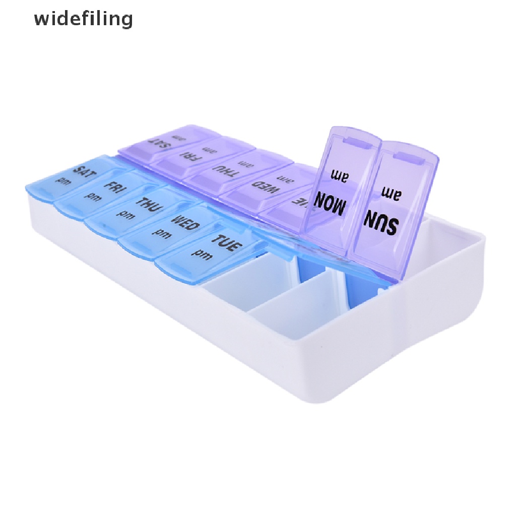 Hộp Đựng Thuốc 7 Ngày Trong Tuần Mang Đi Tiện Dụng