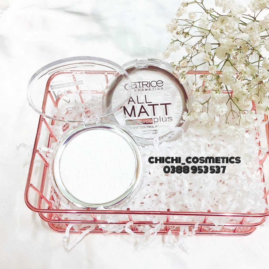 [284348] Phấn Catrice All Matt Plus Shine Control Powder 10g #001 Universal