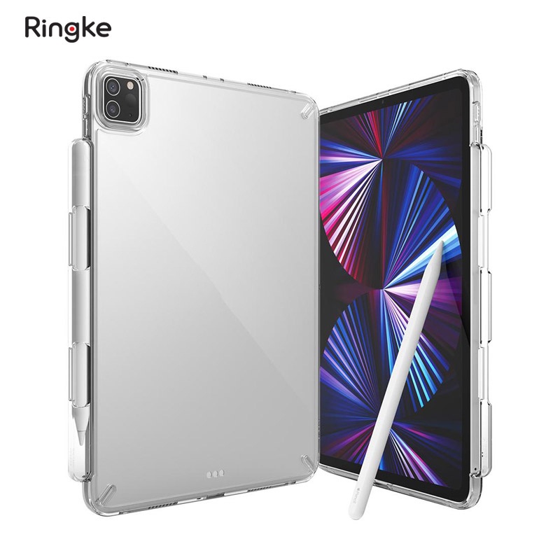 Ốp Lưng iPad Pro 12.9&quot; M2 2022/M1 2021 RINGKE Fusion+/Outstanding (kèm chân dựng)