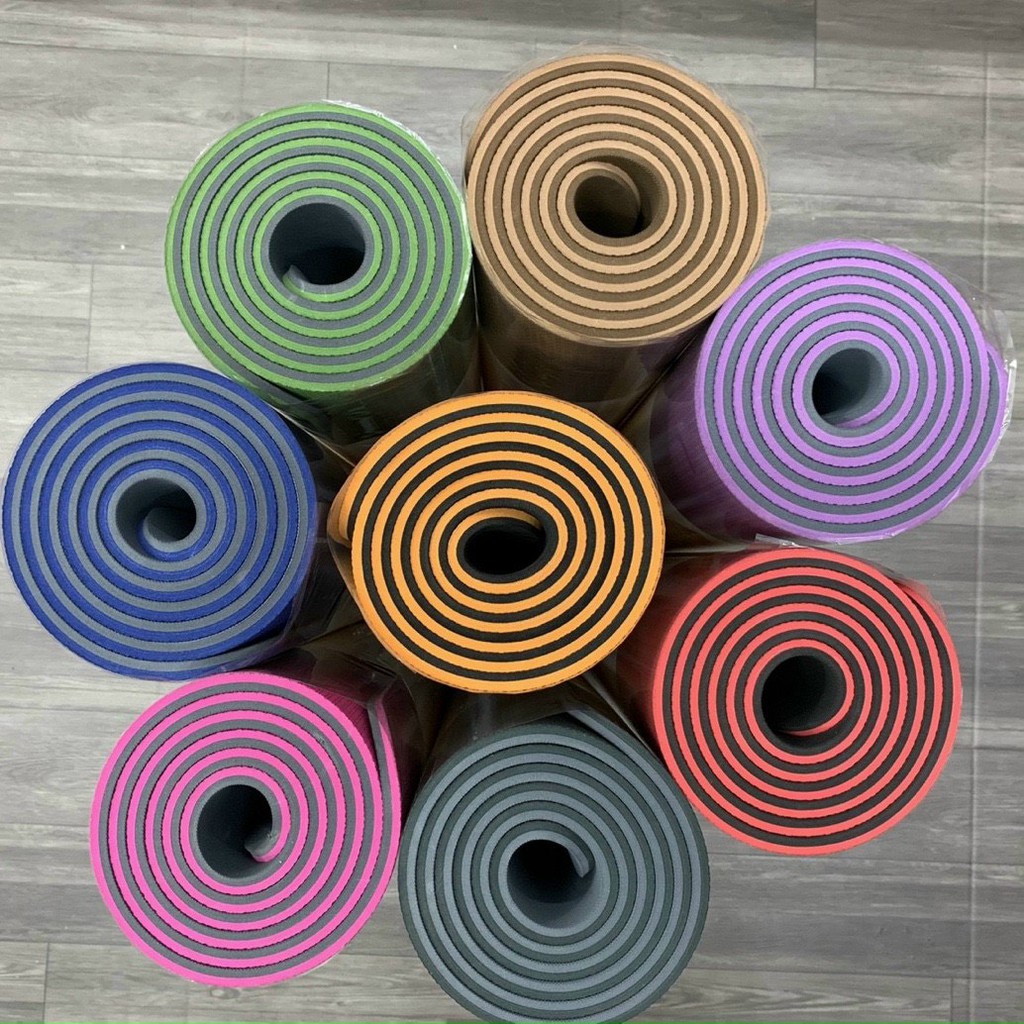 [100% CAO SU TỰ NHIÊN] Thảm tập gym, yoga chống trươn trượt, giặt thoải mái