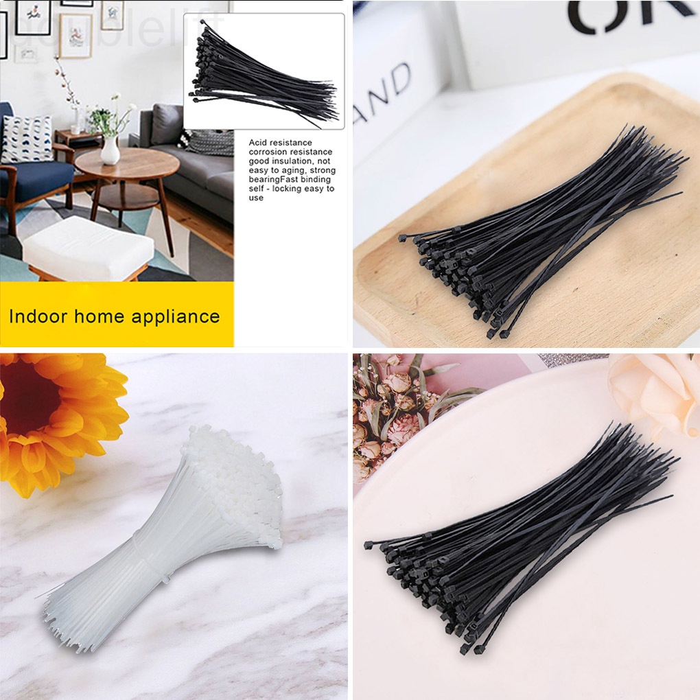Set 100 Dây Rút Nhựa 3x150mm Đa Dụng Chất Lượng Cao