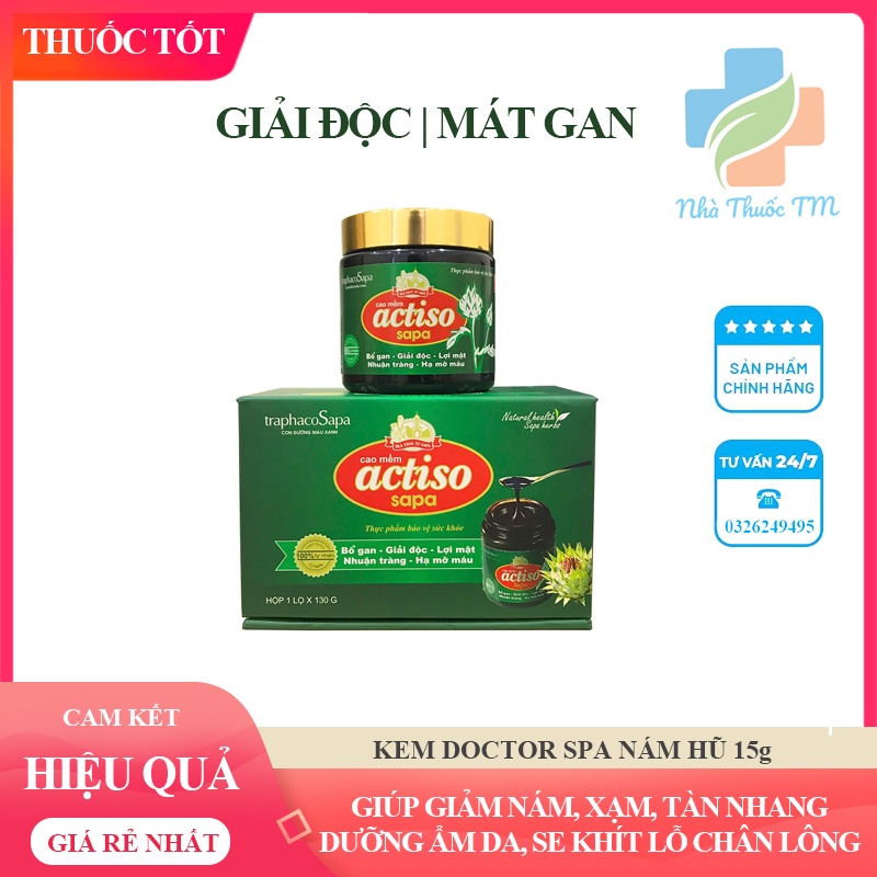 Cao Actiso Sapa Traphaco, Giúp Mát Gan Lợi Mật, Giải Nhiệt Lọ 130g