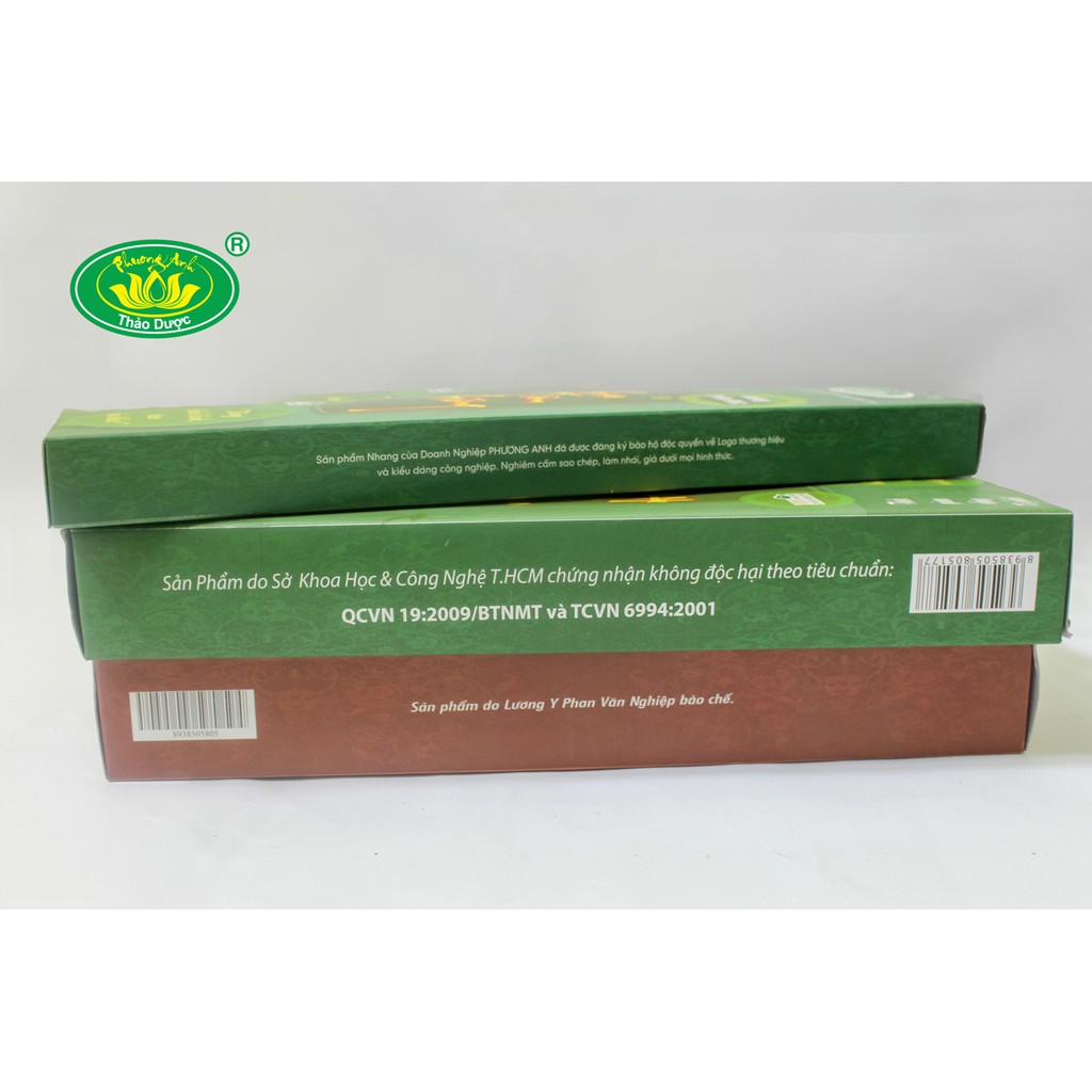 Nhang Sạch Thảo Dược Hoa Tâm Hương 30cm hương Trầm/Quế