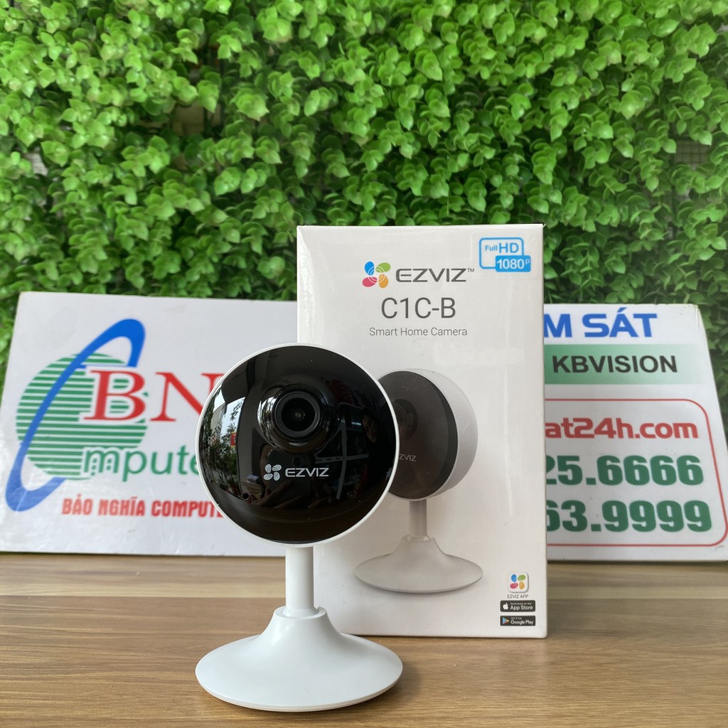 Camera IP Ezviz C1C-B độ phân giải 1080P trong nhà, đàm thoại 2 chiều