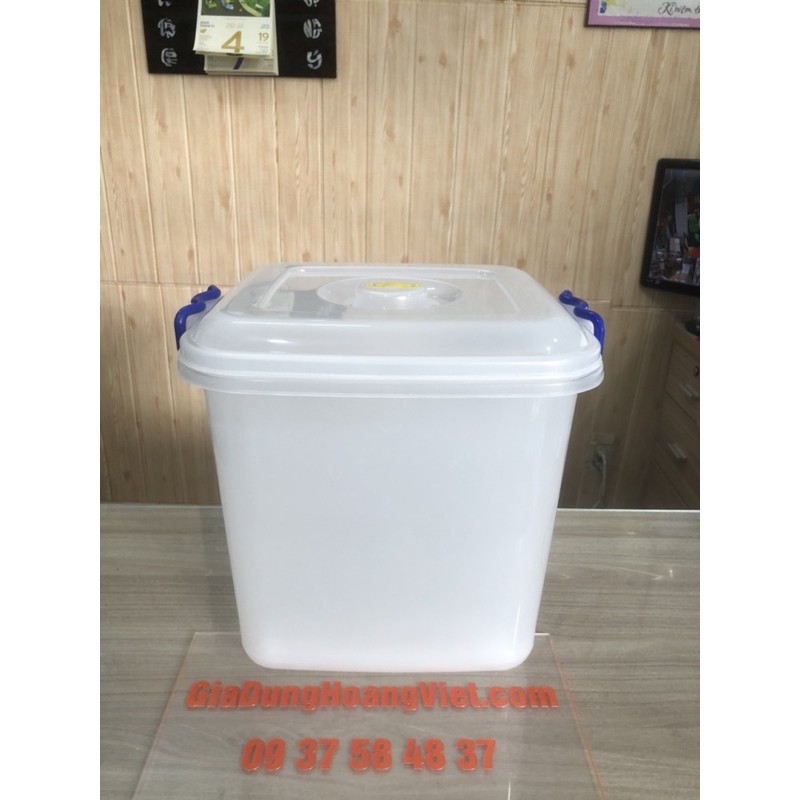 THÙNG NHỰA VUÔNG CAO 10 LÍT 20 LÍT 40 LÍT