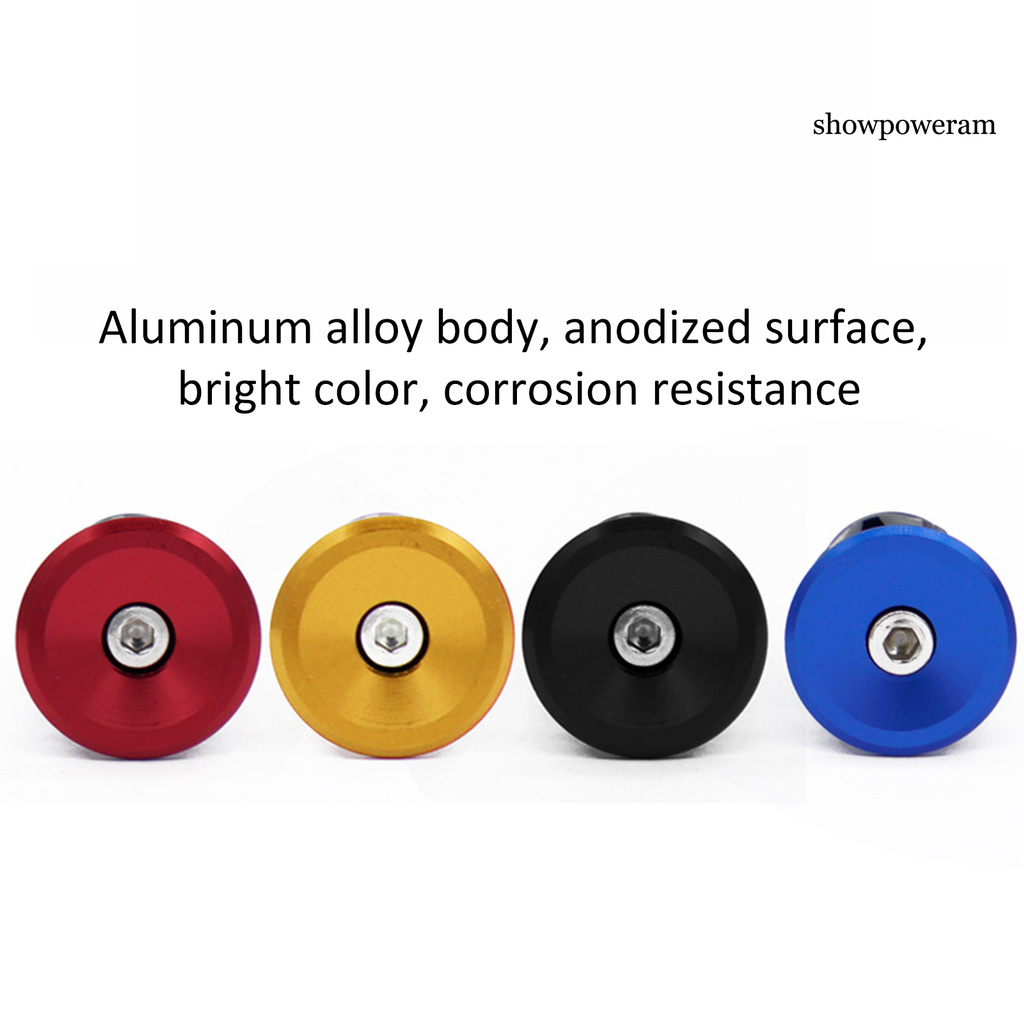 2 Đầu Bịt Tay Lái Xe Đạp Bằng Hợp Kim Nhôm Siêu Nhẹ