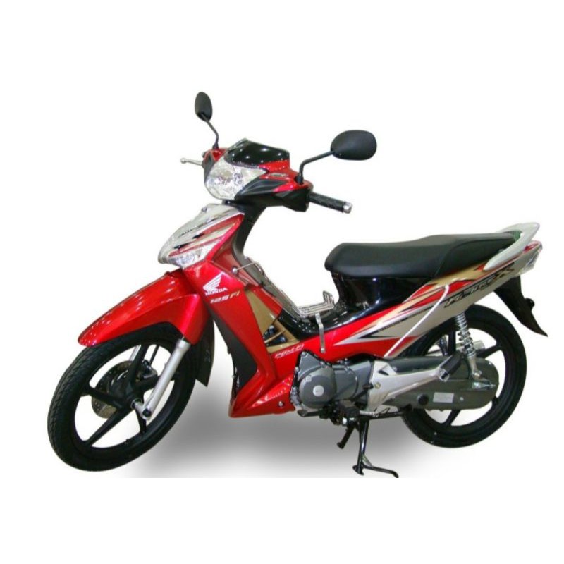 bộ tem dán xe future X 125 Fi 2009 màu đỏ zin honda