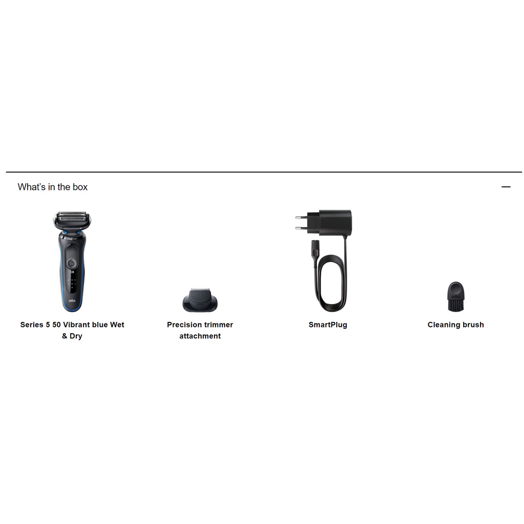 Máy cạo râu Braun Series 5 5018s, Braun 5018s | Made in Germany