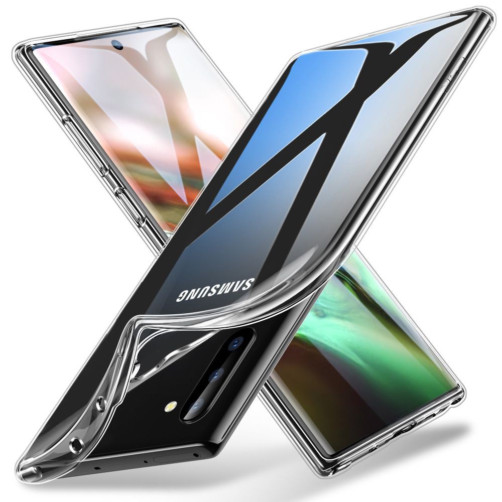 Xả Kho SAMSUNG /Note8/Note9/NOTE10/ NOTE 10 PLUS ỐP DẺO TRONG Suốt LOẠI TỐT hana.case