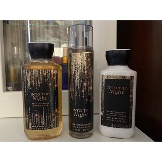 BILL US - Bộ sản phẩm Set 3 chai Into the night fullsize của Bath and body works