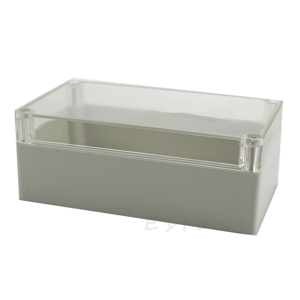 Hộp linh kiện điện tử nhựa trong suốt chống thấm nước 158x90x60mm