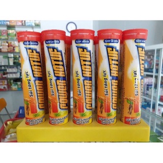 Sủi Tăng Sức đề kháng tăng lực POWER HOTUF hương vị bò húc , bổ sung vitamin khoáng chất