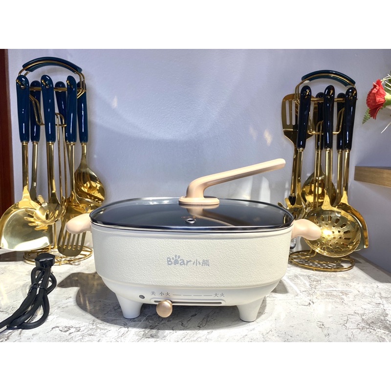 Nồi Lẩu 2 Ngăn Đa Năng Bear Chính hãng - 5 Lít dùng cho 4-6 người