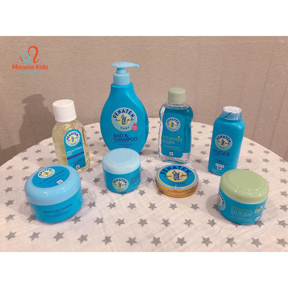 Tinh dầu tràm Penaten chống cảm cúm, tinh dầu tắm cho bé 125ml - Monnie Kids