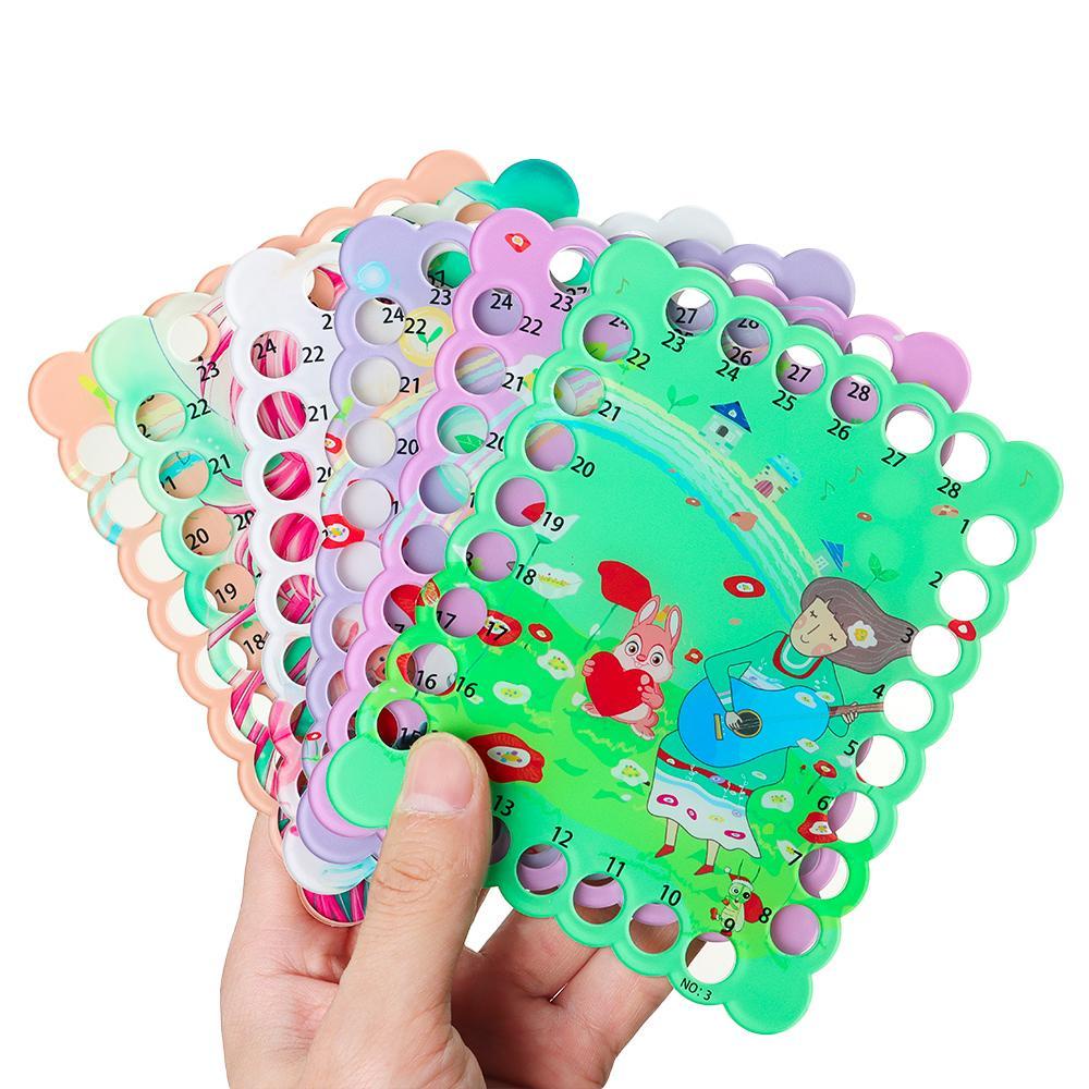 Dụng Cụ Quấn Chỉ Thêu Tranh Chữ Thập Bằng Acrylic DIY