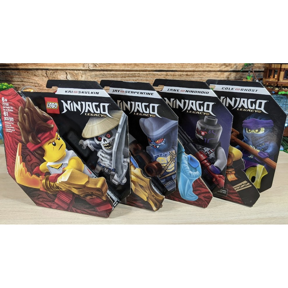 Lego HaHa - Lego Ninjago - Đấu Trường Ninjago - 71730, 71731, 71732, 71733