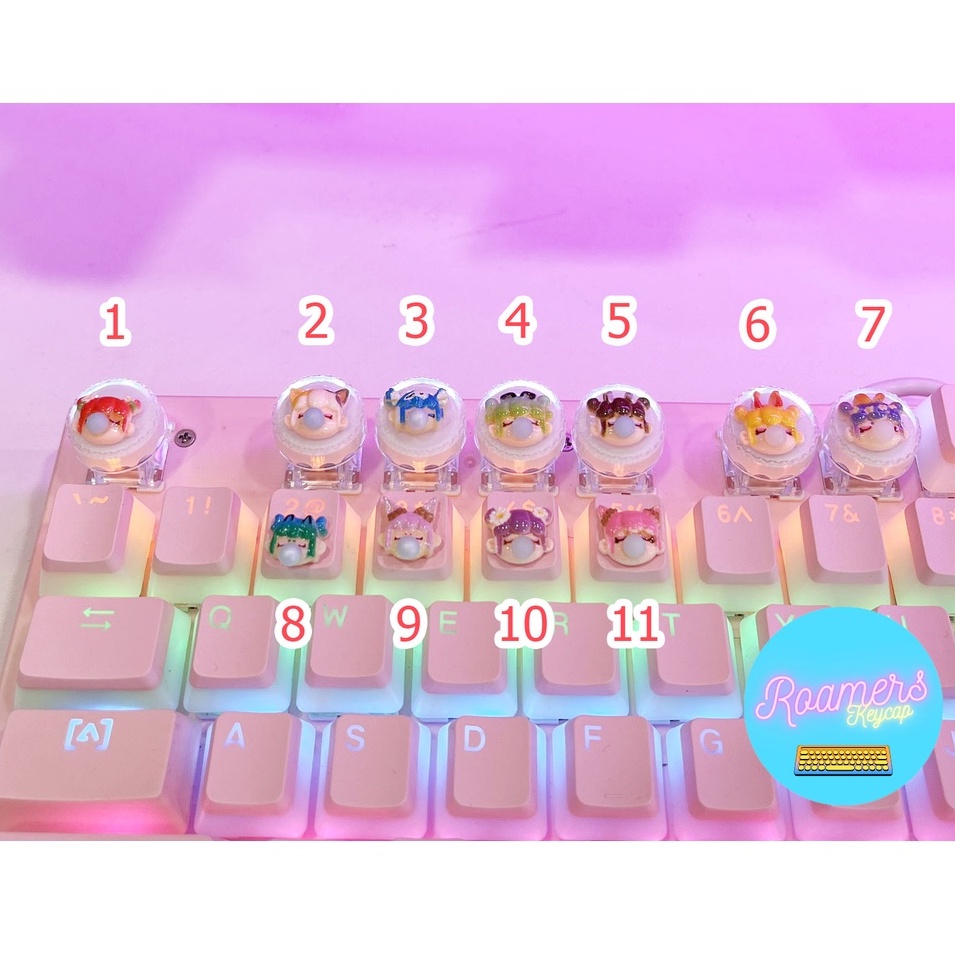 Keycap lẻ Cô Gái Mini Hàng Hiếm LIMIT Phím Lẻ
