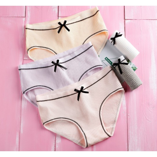 [CÓ BIGSIZE] Quần lót tăm tre có nơ siêu thoáng Còn hàng