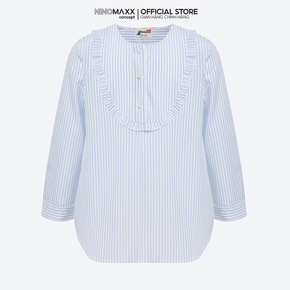 NINOMAXX KIDS Áo sơ mi Bé gái tay dài cotton 1907013