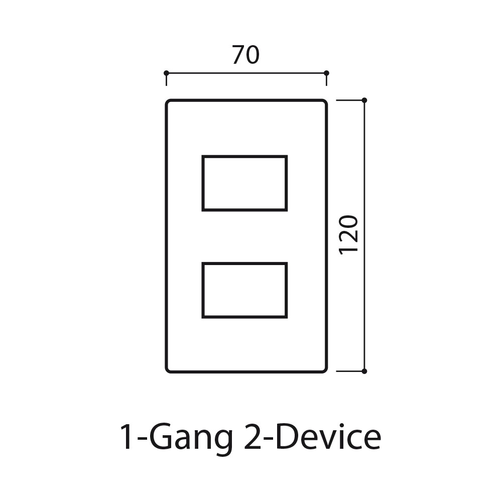 Mặt Dùng Cho 1-2-3 Thiết Bị Panasonic Wide WEV68010SW- WEV68020SW-WEV68030SW