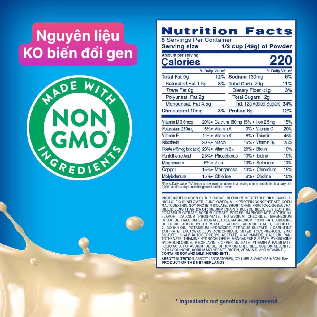 ❤️   Sữa Bột Pediasure Vani Grow Gain DHA 400g Mỹ TĂNG CHIỀU CAO CÂN NẶNG HƯƠU CAO CỔ HỎA TỐC