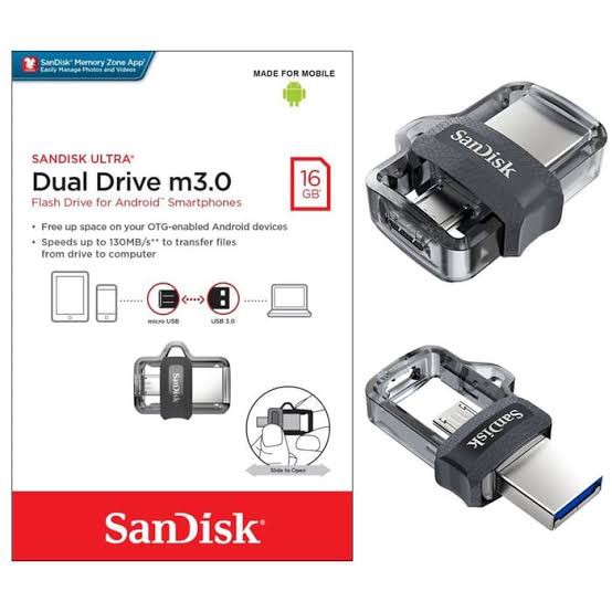 Ổ Cứng Sandisk Ultra Dual Drive M3.0 16gb