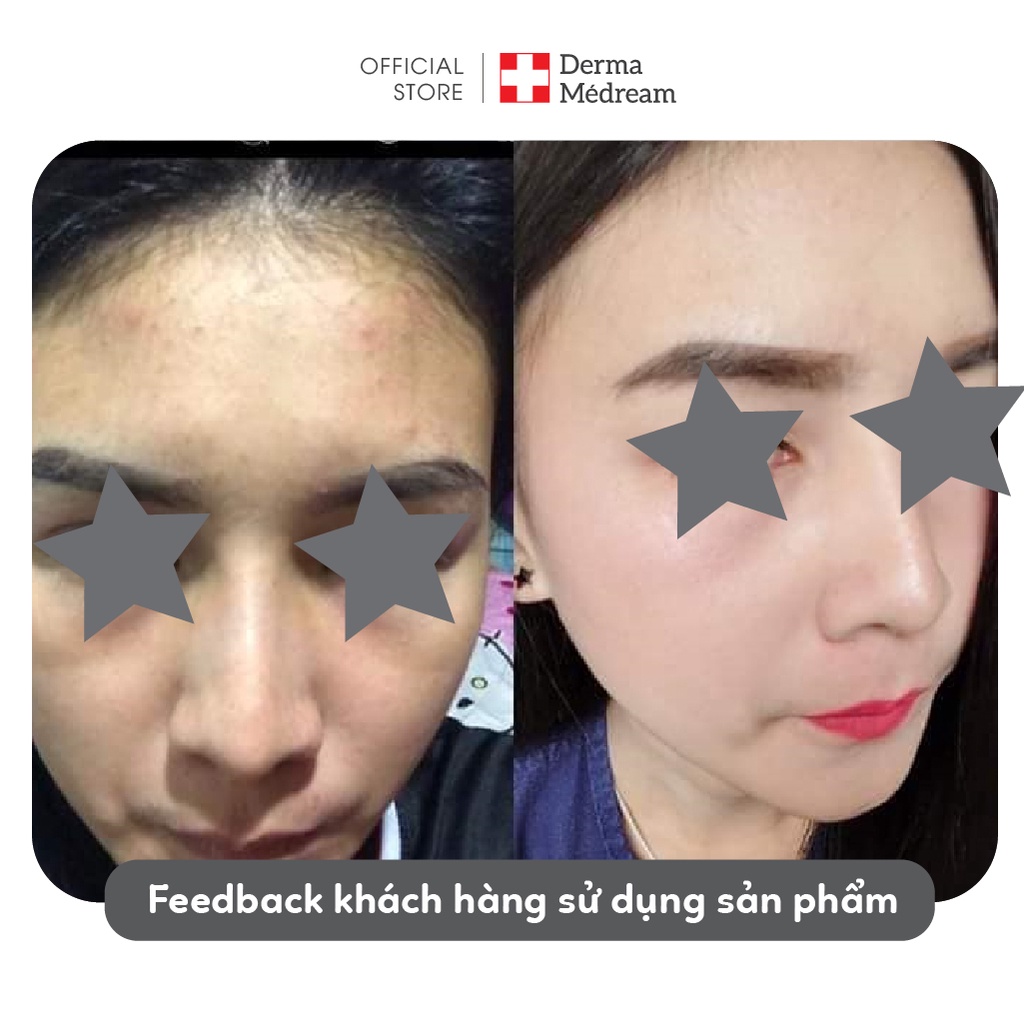 Serum Vitamin C Derma Me'Dream, dưỡng trắng, giảm thâm, giảm nám tàn nhang và làm đều màu da - Chai 50ml