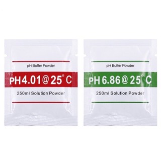 Bột đệm ph 2 gói - bột test ph cho bút đo ph của nước