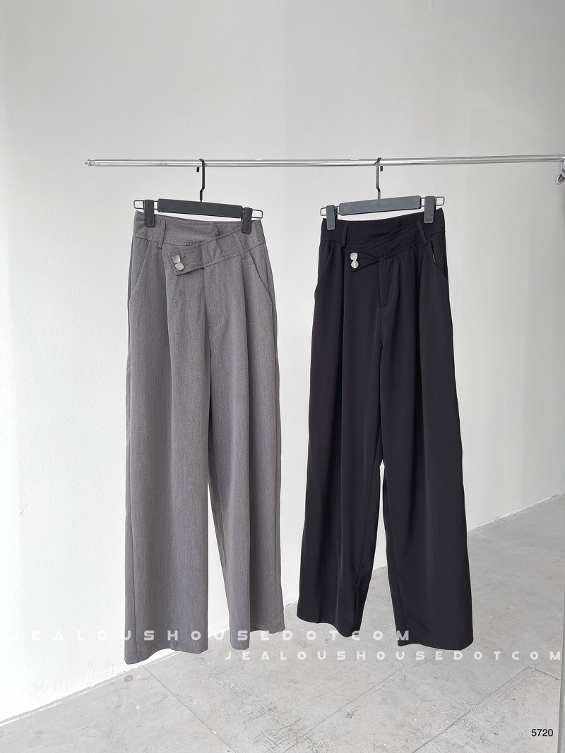 Quần vải cạp lệch cúc bấm SOPIN 5720 | BigBuy360 - bigbuy360.vn