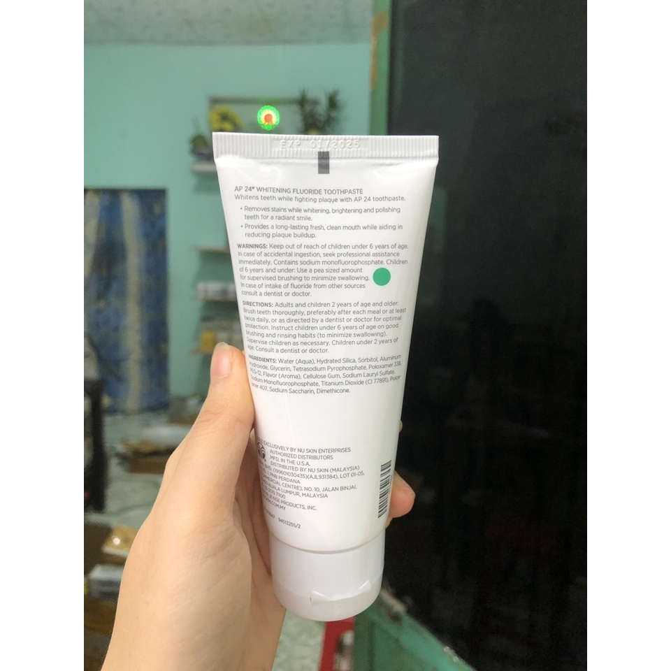 Combo 4 Tuýt Kem Đánh Răng AP24 - Kem Đánh Răng Chính Hãng Mỹ