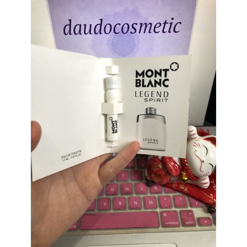 [ vial ] Nước hoa Mont Blanc Legend Spirit EDT 1.2ml