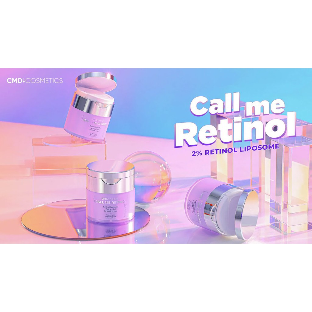 Bộ Kem Dưỡng & Toner CALL ME RETINOL - BHA Tẩy Tế Bào Chết Hóa Học, Chống Lão Hóa - Call Me Duy - CMD Cosmetics | BigBuy360 - bigbuy360.vn