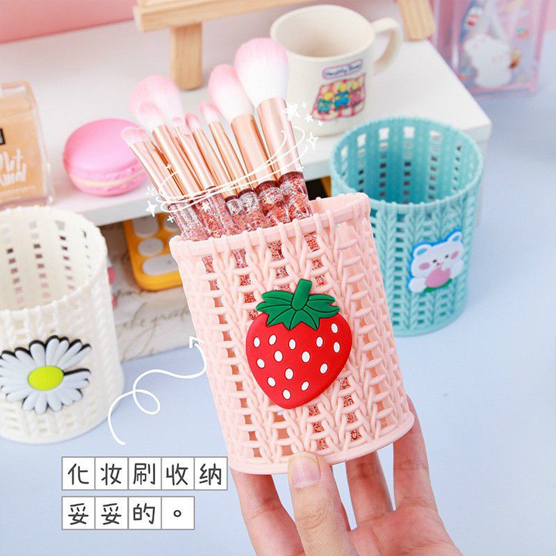 Ống đựng bút, đựng cọ trang điểm - Đựng đồ dùng học sinh, văn phòng phẩm