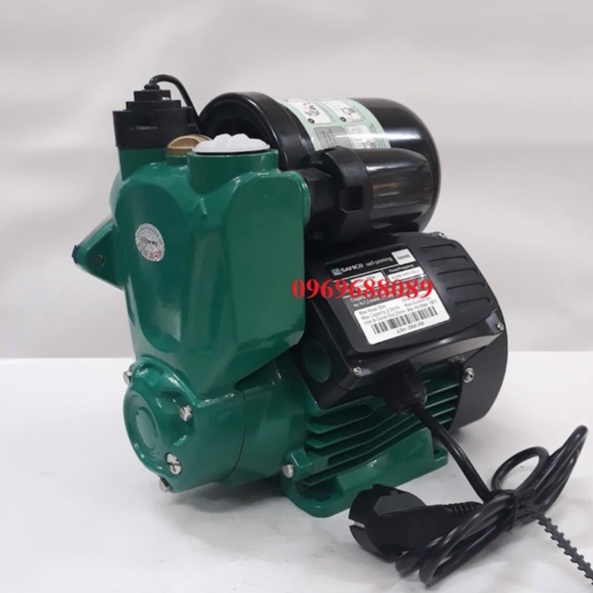 Máy bơm tăng áp tự động cho máy giặt, sen vòi, bình nóng lạnh, năng lượng mặt trời, Samico 200A 200w Hút được nước nóng