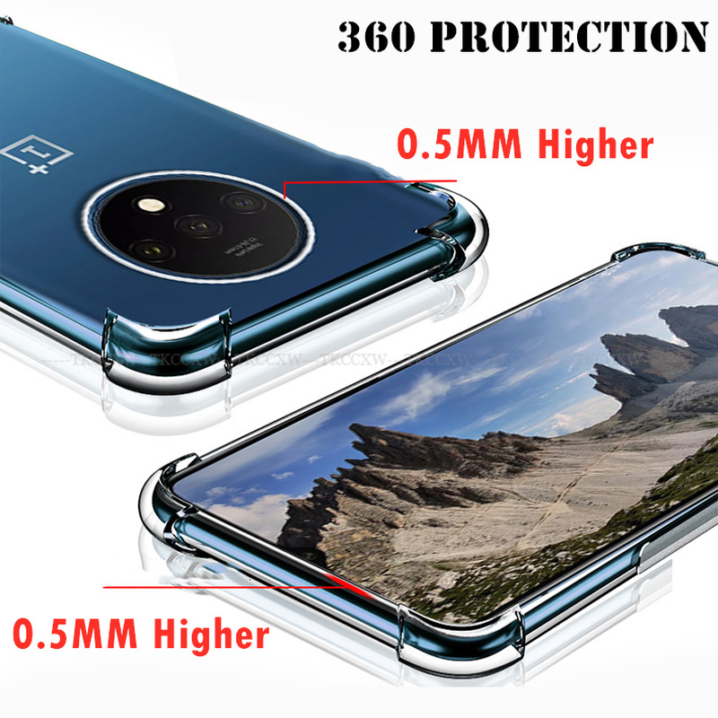 Ốp điện thoại trong suốt chống rơi thích hợp cho OnePlus 8 7 7T Pro OnePlus Nord OnePlus 6 6T 1+ 8 1+ 7 1+ 7T Pro