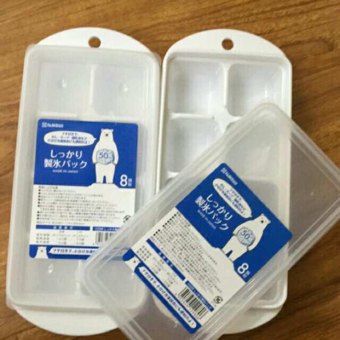 Khay đựng đồ ăn dặm 8 ngăn có nắp Nakaya cho bé Made In Japan