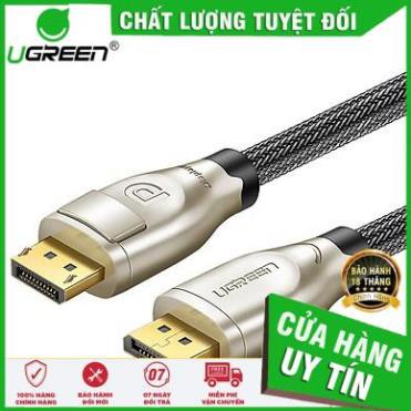 Cáp tín hiệu DisplayPort 1.2 hỗ trợ 3D, 4K*2K 60 Hz UGREEN DP107 ✔Hàng Chính Hãng✔