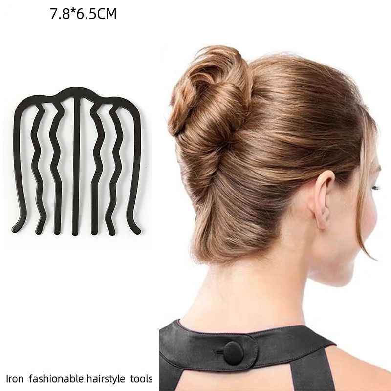 Kẹp Tóc Đính Bóng Tròn Phong Cách Hàn Quốc Mới