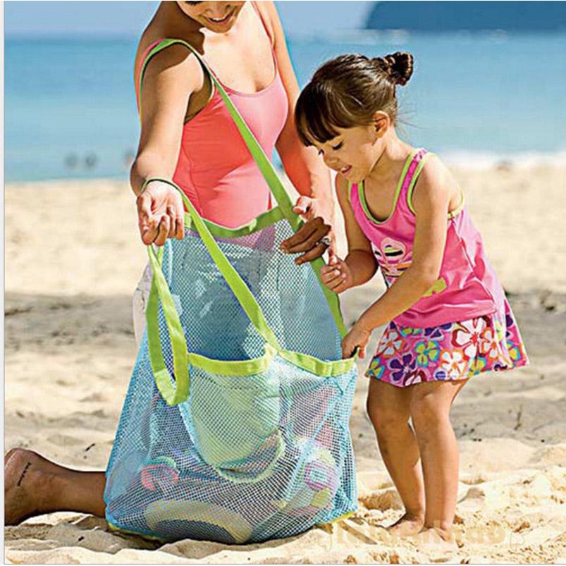 Túi lưới đựng đồ chơi đi biển cho bé