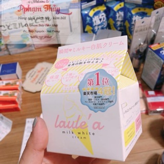 KEM DƯỠNG TRẮNG NÂNG TÔNG LAULE’A MILK WHITE CREAM