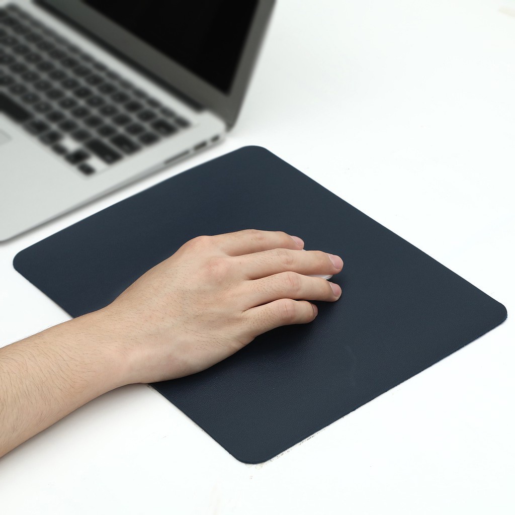 Miếng Lót Chuột Bằng Da PU Chống Thấm Nước Tiện Dụng Cho Laptop/ Máy Tính