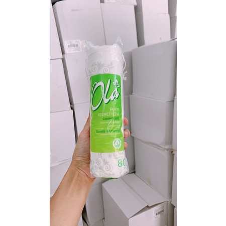 Bông tẩy trang Ola 80 miếng
