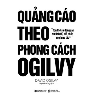 Sách - Quảng cáo theo phong cách OGILVY