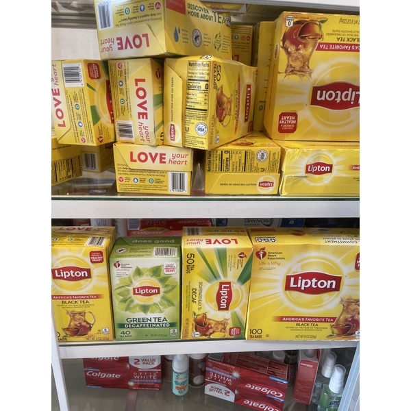 👉1–Lipton - Black Tea Bags, 100 ct 0 calories -Mỹ