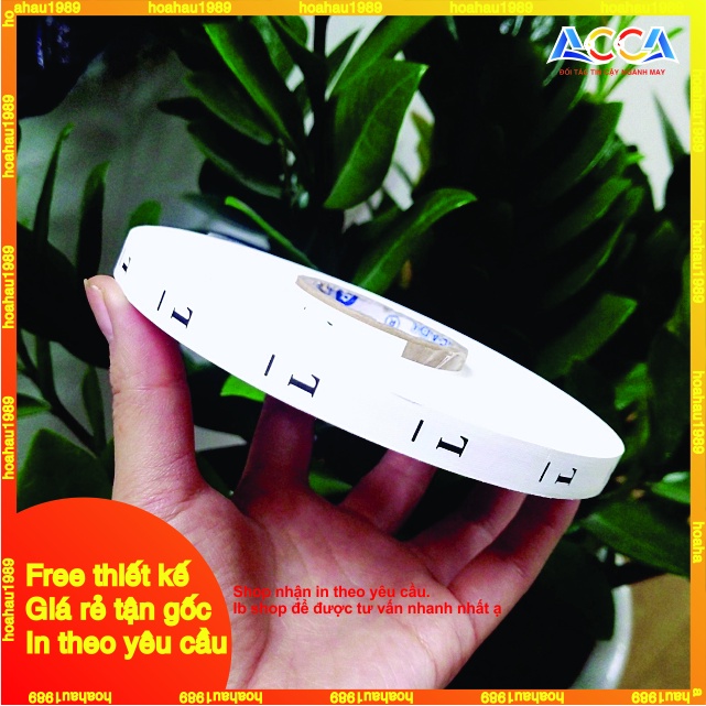 Mác size quần áo made in Việt Nam_Chất liệu vải giấy_100m/cuộn_Mềm, mịn dùng cho đồ trẻ em_Nhận in theo yêu cầu