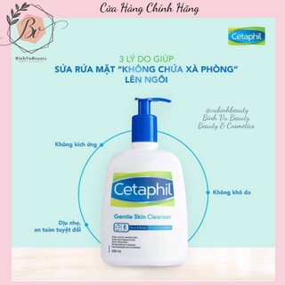 Sữa rửa mặt Cetaphil 118ml & 591 ml
