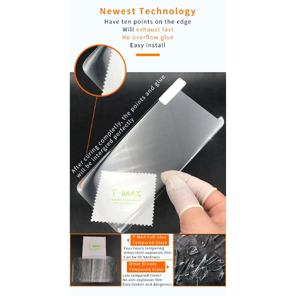 Kính cường lực keo uv dành cho Huawei P60 P50 P40 P30 Mate 60 50 40 30 20 Pro Plus